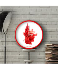 BK Gift Kişiye Özel Farklı Tasarım Ahşap Duvar Saati (30 Cm.) - 19