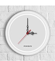 BK Gift Kişiye Özel Farklı Tasarım Ahşap Duvar Saati (30 Cm.) - 9