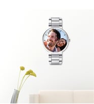 BK Gift Kişiye Özel Dekoratif Duvar Saati (Resim Baskısı Dahil) Model - Y2