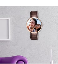 BK Gift Kişiye Özel Dekoratif Duvar Saati (Resim Baskısı Dahil) Model - Y1