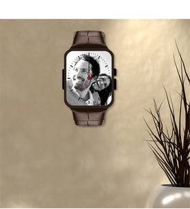 BK Gift Kişiye Özel Dekoratif Duvar Saati (Resim Baskısı Dahil) Model - K3