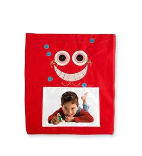 BK Gift Kişiye Özel Kırmızı Sünger Boby Yastık