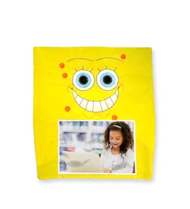 BK Gift Kişiye Özel Sarı Sünger Boby Yastık