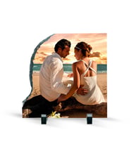 BK Gift Kişiye Özel Fotoğraflı Dekoratif Taş Çerçeve