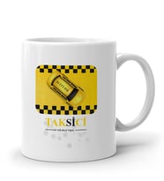 BK Gift Kişiye Özel Mesleki Taksici Tasarımlı Beyaz Kupa Bardak - 3