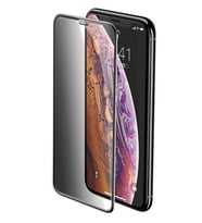 Baseus Privacy İphone XS Max Gizli Ekran Koruyucu Kulaklık Toz Korumalı