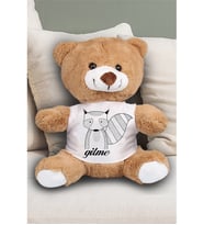 Gitme Temalı Peluş Ayıcık 23 Cm 82212 82212