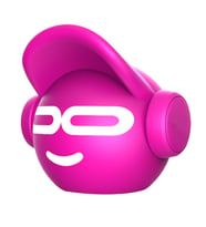iDance Beat Dude Mini Pembe Bluetooth Hoparlör