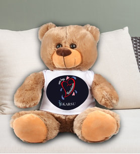 Kişiye Özel Sen Hep Burdasın Temalı Peluş Ayıcık 40 Cm 81951 81951