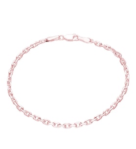 Gümüş Rose Forsa Zincir Bileklik ES0185