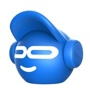 iDance Beat Dude Mini Mavi Bluetooth Hoparlör