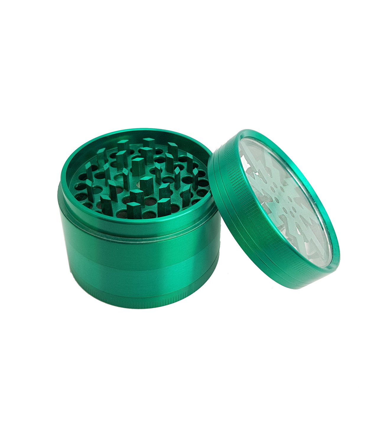 Yeşil 63 Mm. Grinder,Çelik Tütün Öğütücüsü Parçalayıcı Pt55ys -1