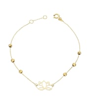 Altın Dorika Lotus Çiçeği Bileklik SV0127
