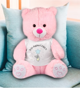 Kişiye Özel İyiki Doğdun Peluş Ayıcık 50 Cm 81948 81948