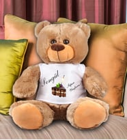 Kişiye Özel Doğum Günü Temalı Peluş Ayıcık 40 Cm 81957 81957