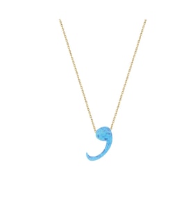 Altın Opal Vav Kolye DU0080