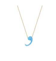 Altın Opal Vav Kolye DU0080