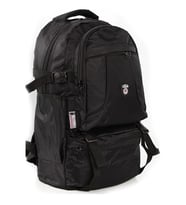 Cakard Dağcı Sırt Çantası 50 Litre 18"İnç Laptop Bölmeli - Siyah