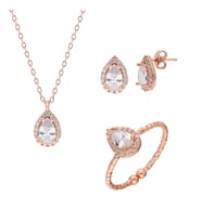 Gümüş Damla Anturaj Set EG0269S