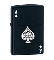 Zippo Çakmak Siyah As Ace Of Spades Maça Ası 218-005578