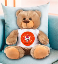 Kişiye Özel Havada Aşk Kokusu Var Temalı Peluş Ayıcık 40 Cm 81954 81954