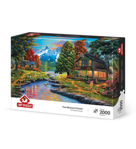 Art Puzzle İki Yaka Bir Orman 2000 Parça Puzzle