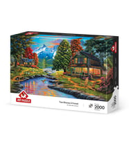 Art Puzzle İki Yaka Bir Orman 2000 Parça Puzzle