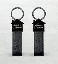 BK Gift Kişiye Özel 2'Li Ev Figürlü Metal Anahtarlık