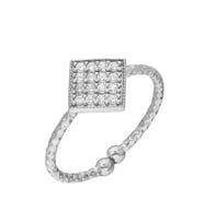 Gümüş Geometrik Yüzük EG0456