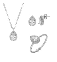 Gümüş Damla Anturaj Set EG0229S