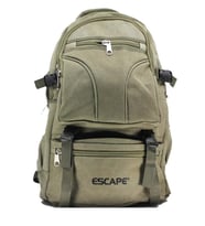 Escape 501 Kanvas Kumaş Dağcı Sırt Çantası Haki