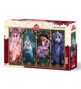 Art Puzzle Dört Cevher 2000 Parça Puzzle