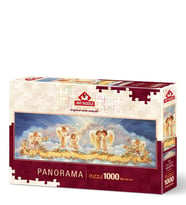 Art Puzzle Koruyucu Melekler 1000 Parça Panorama Puzzle