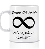 Sevgiliye İsimli Sonsuzluk Kupası