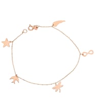 Rose Altın Şans Bileklik SV0052