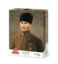 Art Puzzle Başkomutan Mareşal Gazi Mustafa Kemal Atatürk 500 Parça Puzzle