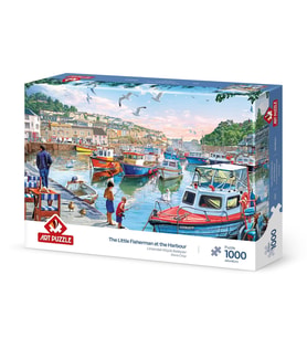 Art Puzzle Limandaki Küçük Balıkçılar 1000 Parça Puzzle