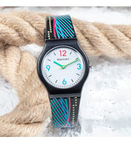 WatchART Unisex Çocuk Kol Saati Siyah Silikon Kordon ST-303493