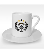 BK Gift Kişiye Özel İsimli Türk Kahvesi Fincanı - 5