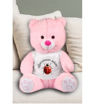 Uğurumsun Aşkım Temalı Peluş Ayıcık 50 Cm 82241 82241