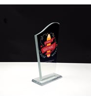 Öğretmene Öğretmenler Günü Hediyesi Cam Plaket