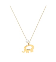 Altın İnci Fil Kolye SV0096