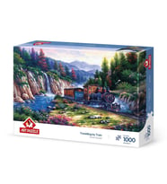 Art Puzzle Trenle Yolculuk 1000 Parça Puzzle
