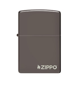 Zippo Çakmak Logo Black ice Buz Siyahı 150zl