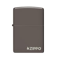 Zippo Çakmak Logo Black ice Buz Siyahı 150zl