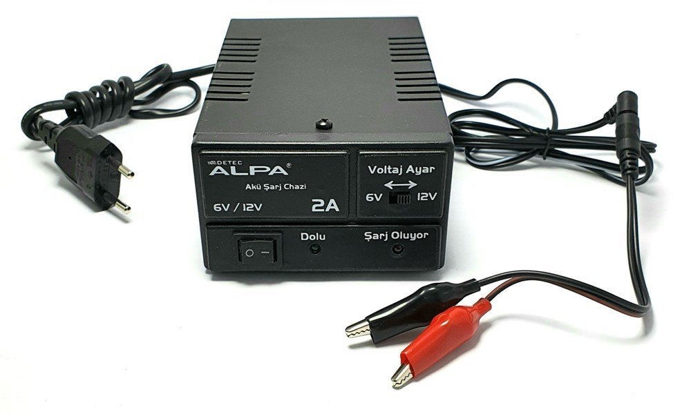 ALPA 6V-12V - 2A Akü Şarj Cihazı