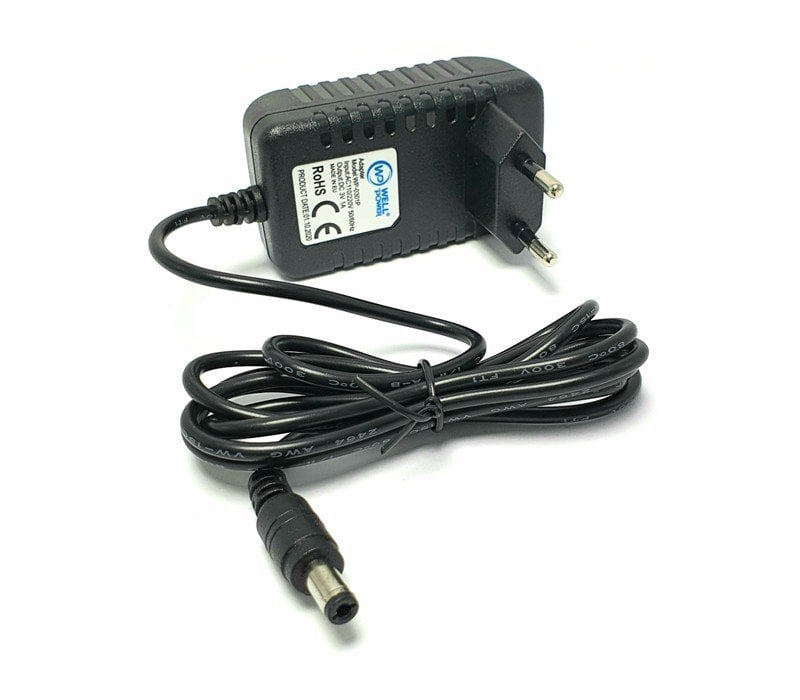 WellPower 3Volt 1Amper Adaptör 5.5x2.5mm Jak Fişli