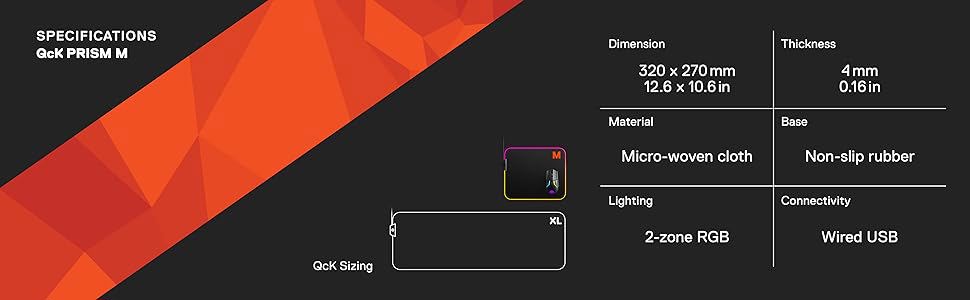 qck prism medium rgb mousepad