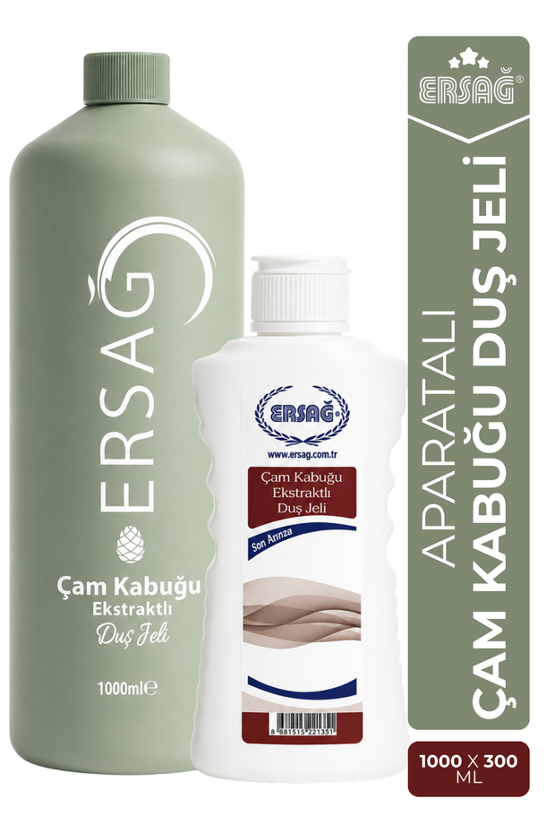 Ersağ Aparatlı Çam Kabuğu Ekstraktlı Duş Jeli