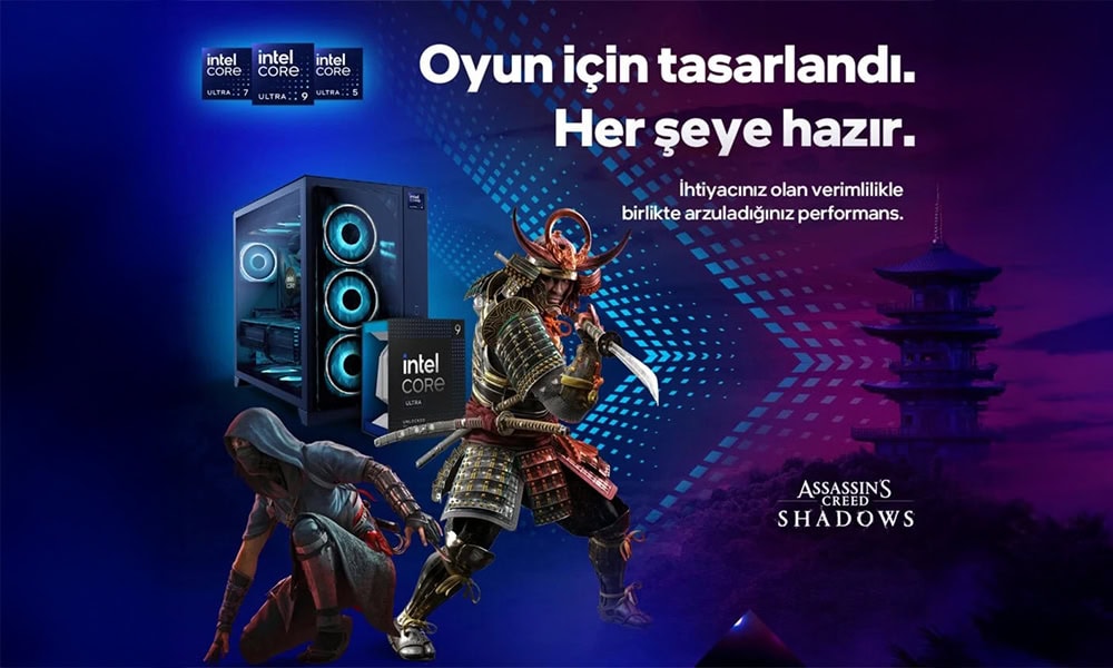 Oyun için tasarlandı. Her şeye hazır.